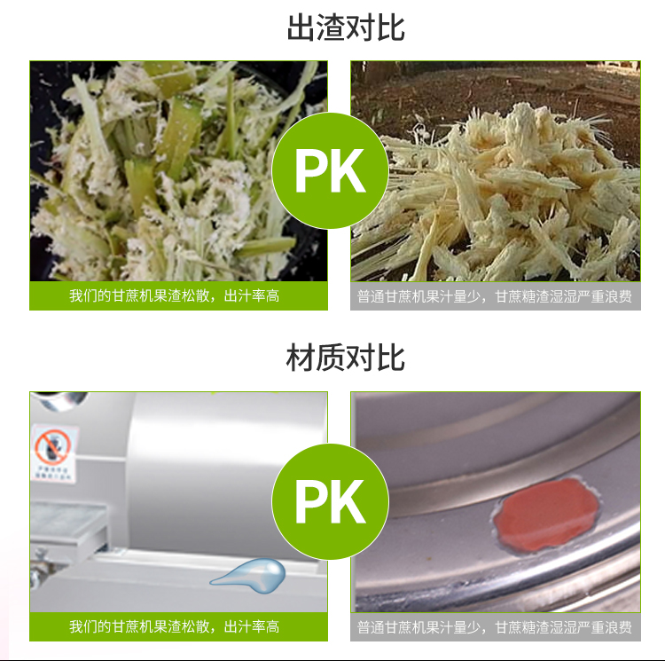 台式甘蔗榨汁机
